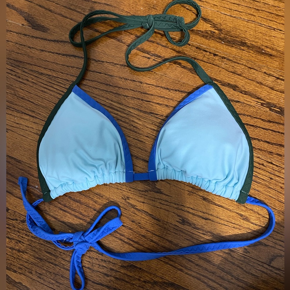 Blue Aerie Bikini Top (size S)